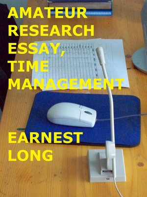 cover image of Amateur Research Essay
